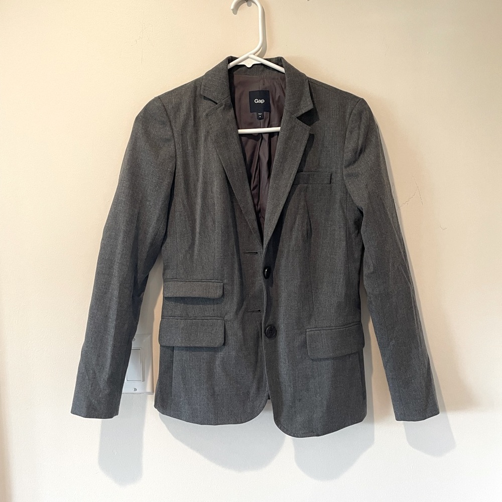 Gap Grey blazer size 0